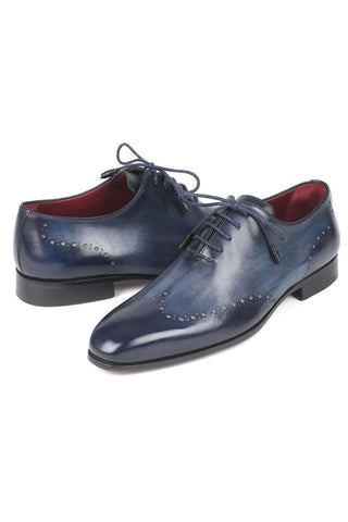 Paul Parkman 84 Leather Whole-Cut Oxfords (PM6293)-AmbrogioShoes