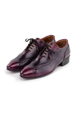 Paul Parkman 84654 Leather Lace-Up Oxford (PM6458)
