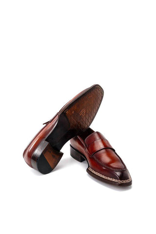 Paul Parkman 8503 Leather Norwegian Welted Loafer (PM6473)