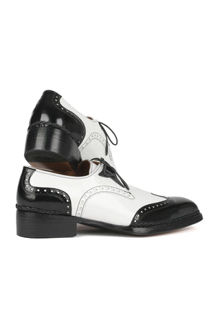 Paul Parkman 8505 Calf-Skin Leather Norwegian Welted Wingtip Derby (PM6446)-AmbrogioShoes