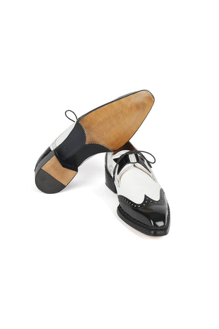 Paul Parkman 8505 Calf-Skin Leather Norwegian Welted Wingtip Derby (PM6446)-AmbrogioShoes