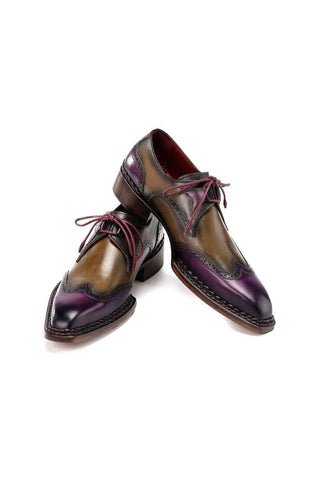 Paul Parkman 8505 Leather Norwegian Welted Wingtip Derby (PM6446)