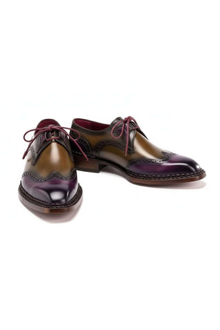Paul Parkman 8505 Leather Norwegian Welted Wingtip Derby (PM6446)