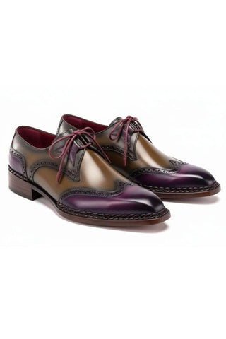 Paul Parkman 8505 Leather Norwegian Welted Wingtip Derby (PM6446)