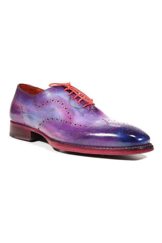 Paul Parkman 87 Leather Welted Wing-Tip Oxfords (PM3000)-AmbrogioShoes