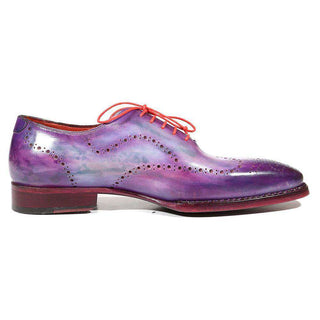 Paul Parkman 87 Men's Shoes Calf-Skin Leather Welted Wing-Tip Oxfords (PM3000)-AmbrogioShoes