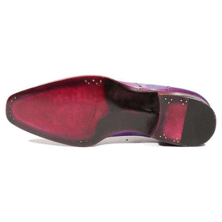 Paul Parkman 87 Men's Shoes Calf-Skin Leather Welted Wing-Tip Oxfords (PM3000)-AmbrogioShoes