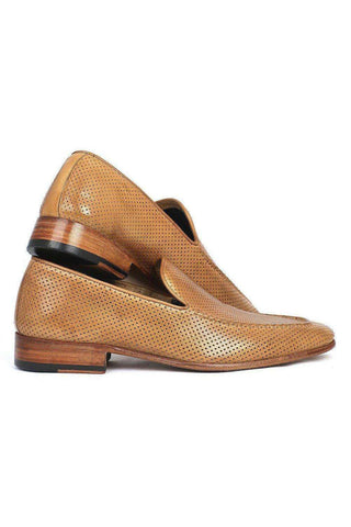 Paul Parkman 874 Perforated Calf-Skin Leather Slip-On Loafers (PM5450)-AmbrogioShoes