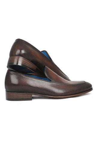 Paul Parkman 874 Perforated Calf-Skin Leather Slip-On Loafers (PM5450)-AmbrogioShoes