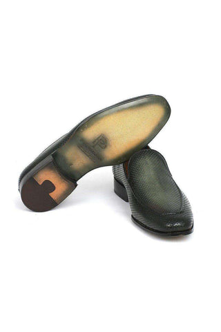 Paul Parkman 874 Perforated Calf-Skin Leather Slip-On Loafers (PM5450)-AmbrogioShoes