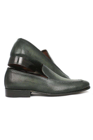 Paul Parkman 874 Perforated Calf-Skin Leather Slip-On Loafers (PM5450)-AmbrogioShoes