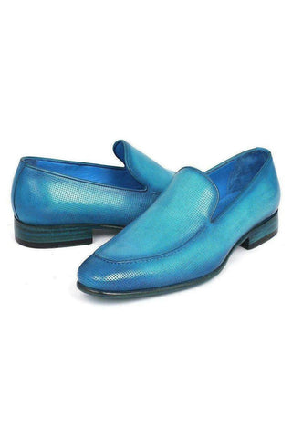 Paul Parkman 874 Perforated Calf-Skin Leather Slip-On Loafers (PM5450)-AmbrogioShoes