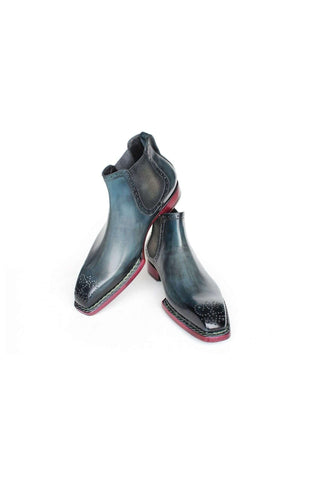 Paul Parkman 8847 Leather Norwegian Welted Chelsea Boot (PM6471)