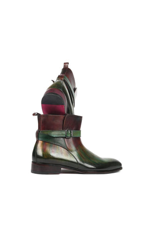 Paul Parkman 955 Patina Calf-Skin Leather Jodhpur Boots (PM6335)-AmbrogioShoes