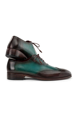 Paul Parkman AL32 Patina Leather Wing-Tip Oxford (PM6464)-AmbrogioShoes