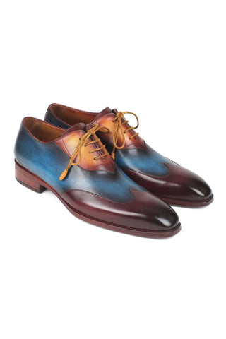 Paul Parkman AL32 Patina Leather Wing-Tip Oxford (PM6464)-AmbrogioShoes