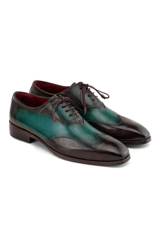 Paul Parkman AL32 Patina Leather Wing-Tip Oxford (PM6464)-AmbrogioShoes