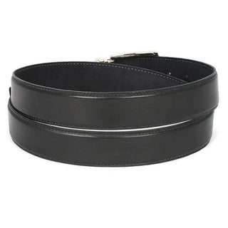 Paul Parkman B01 Men's Calf-Skin Leather Belt (PMB100)-AmbrogioShoes