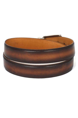 Paul Parkman B01 Men's Leather Belt (PMB100)-AmbrogioShoes
