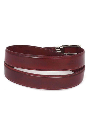 Paul Parkman B01 Men's Leather Belt (PMB100)-AmbrogioShoes