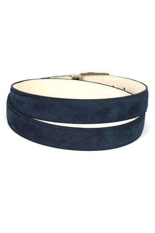 Paul Parkman B06 Men's Suede Belt (PMB602)-AmbrogioShoes
