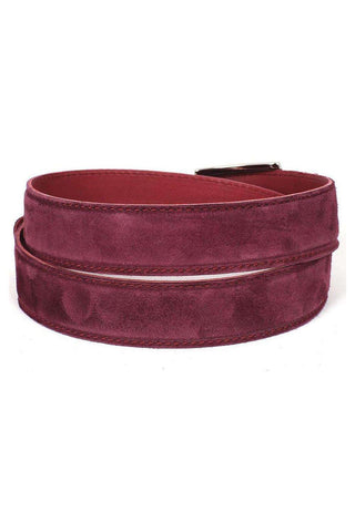 Paul Parkman B06 Men's Suede Belt (PMB602)-AmbrogioShoes