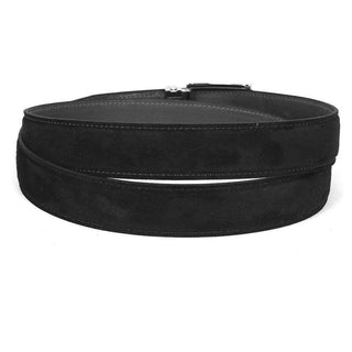 Paul Parkman B06 Men's Suede Leather Belt (PMB602)-AmbrogioShoes