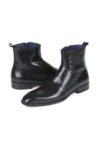 Paul Parkman BT48 Burnished Leather Zipper Boot (PM5601)-AmbrogioShoes