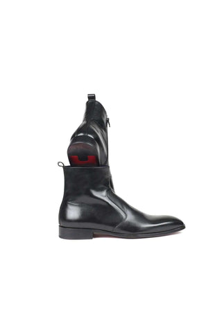 Paul Parkman BT48 Burnished Leather Zipper Boot (PM5601)-AmbrogioShoes