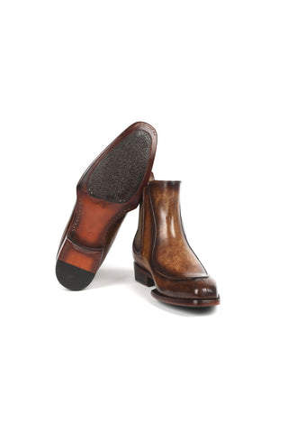 Paul Parkman BT822 Calf-Skin Leather Goodyear Welted Chelsea Boots (PM6340)-AmbrogioShoes