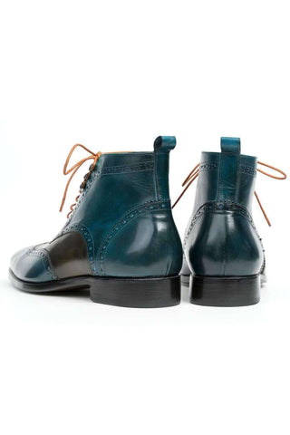 Paul Parkman CH777 Leather Wing-Tip Ankle Boots (PM6140)-AmbrogioShoes