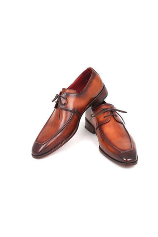 Paul Parkman Calf-Skin Leather Apron Derby (PM6318)-AmbrogioShoes