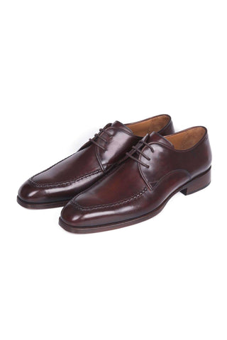 Paul Parkman Calf-Skin Leather Apron Derby (PM6318)-AmbrogioShoes