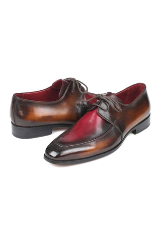 Paul Parkman Calf-Skin Leather Apron Derby (PM6318)-AmbrogioShoes
