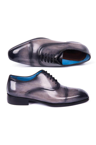 Paul Parkman Calf-Skin Leather Cap-Toe Oxfords (PM5806)-AmbrogioShoes