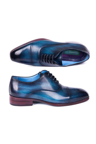 Paul Parkman Calf-Skin Leather Cap-Toe Oxfords (PM5806)-AmbrogioShoes