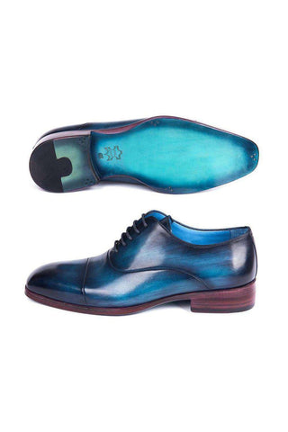 Paul Parkman Calf-Skin Leather Cap-Toe Oxfords (PM5806)-AmbrogioShoes