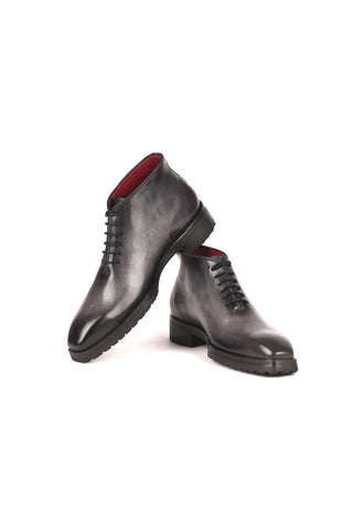 Paul Parkman Calf-Skin Leather Chukka Boots (PM6263)-AmbrogioShoes