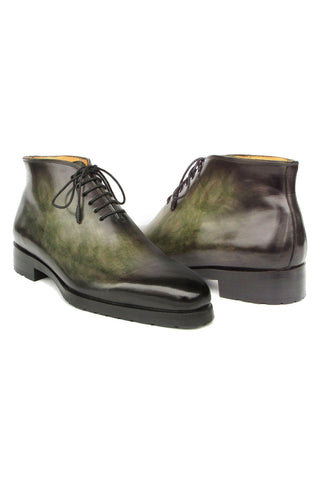 Paul Parkman Calf-Skin Leather Chukka Boots (PM6263)-AmbrogioShoes