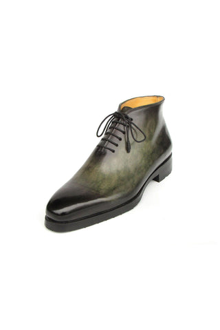 Paul Parkman Calf-Skin Leather Chukka Boots (PM6263)-AmbrogioShoes