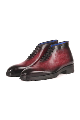 Paul Parkman Calf-Skin Leather Chukka Boots (PM6263)-AmbrogioShoes