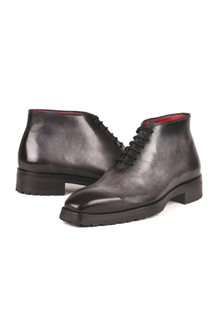 Paul Parkman Calf-Skin Leather Chukka Boots (PM6263)-AmbrogioShoes