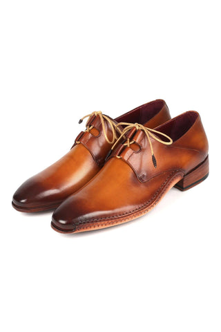 Paul Parkman Calf-Skin Leather Ghillie Lacing Oxfords (PM5244)-AmbrogioShoes