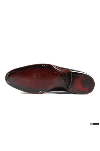 Paul Parkman Calf-Skin Leather Kiltie Tassel Loafers (PM5204)-AmbrogioShoes