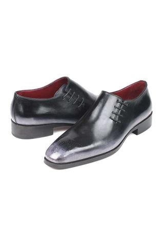Paul Parkman Calf-Skin Leather Side Lace Purple Oxfords (PM5501)-AmbrogioShoes