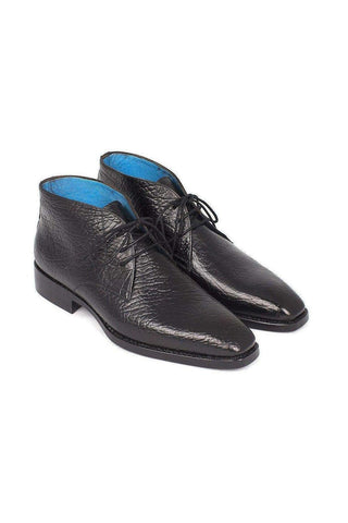 Paul Parkman Chukka Boots Black (PM5401)-AmbrogioShoes