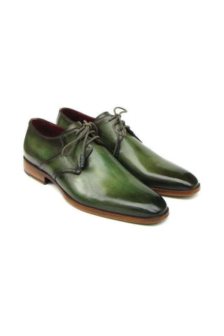 Paul Parkman Derby Green (PM5247)-AmbrogioShoes