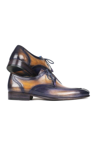 Paul Parkman GU56 Calf-Skin Leather Ghillie Lacing Derby (PM6361)-AmbrogioShoes