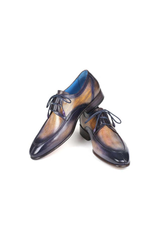 Paul Parkman GU56 Calf-Skin Leather Ghillie Lacing Derby (PM6361)-AmbrogioShoes