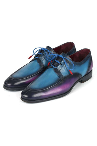 Paul Parkman GU56 Leather Ghillie Lacing Derby (PM6361)-AmbrogioShoes